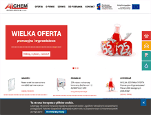 Tablet Screenshot of alchem.com.pl